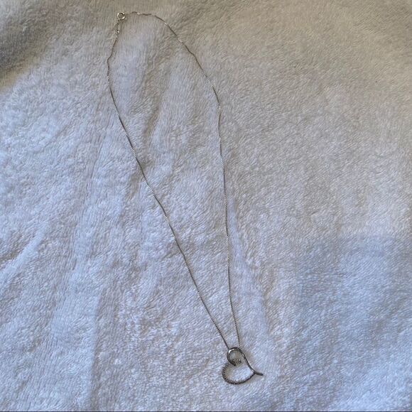 Kay Jewelers Diamond Heart Necklace - Picture 2 of 8